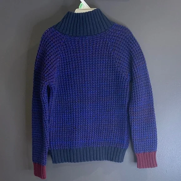 Little Marc Jacob’s Navy and Burgundy Sweater size 6 - Picture 3 of 4